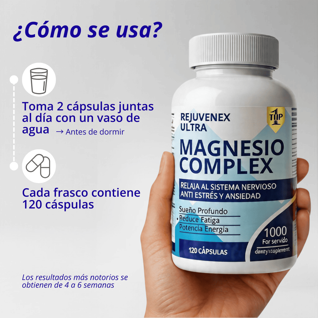 MAGNESIO COMPLEX - REJUVENEX ULTRA
